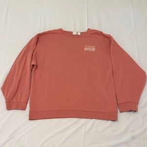 Roxy Pink Logo Sweatshirt